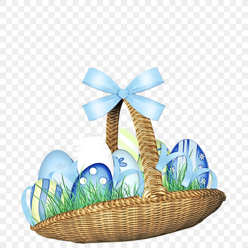 Easter Egg, PNG, 1500x1500px, Watercolor, Basket, Easter, Easter Egg, Gift Basket Download Free