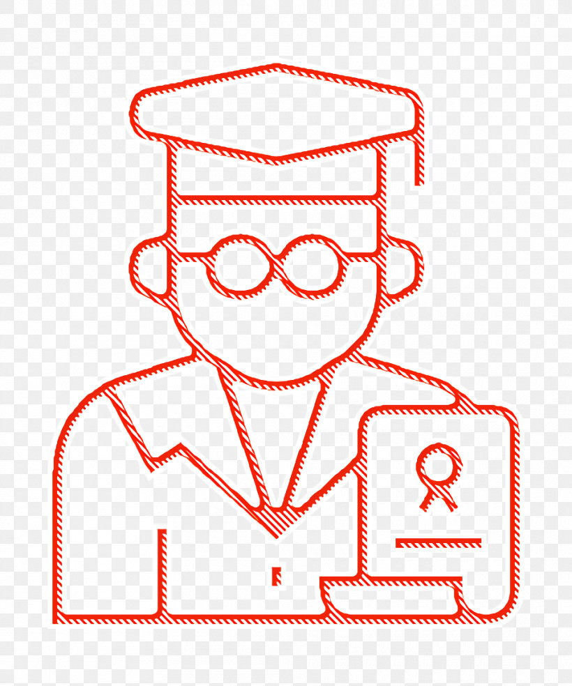 Jobs And Occupations Icon Professor Icon, PNG, 960x1152px, Jobs And Occupations Icon, Head, Line, Line Art, Pleased Download Free