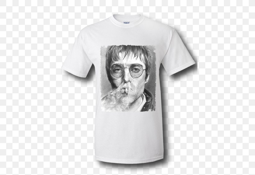 Liam Gallagher T-shirt Oasis Musician Pretty Green, PNG, 450x563px, Watercolor, Cartoon, Flower, Frame, Heart Download Free
