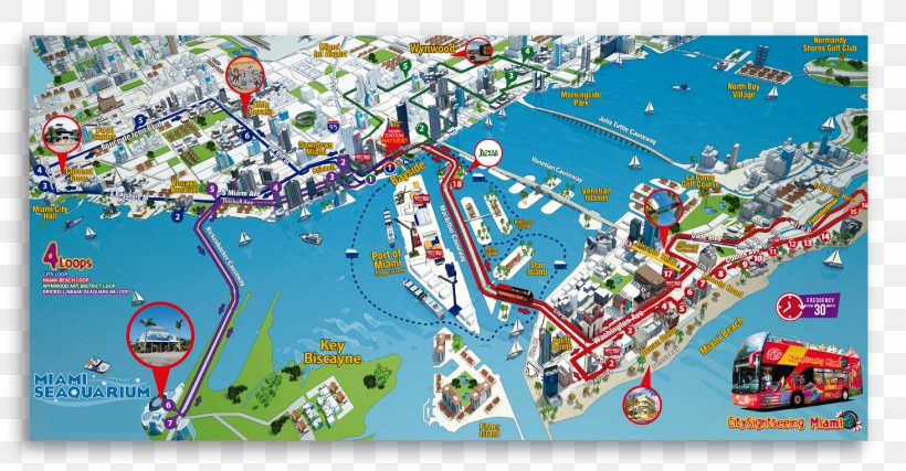 Miami Beach Bus Road Map, PNG, 1463x763px, Miami, Area, Big Bus Company, Bus, City Map Download Free