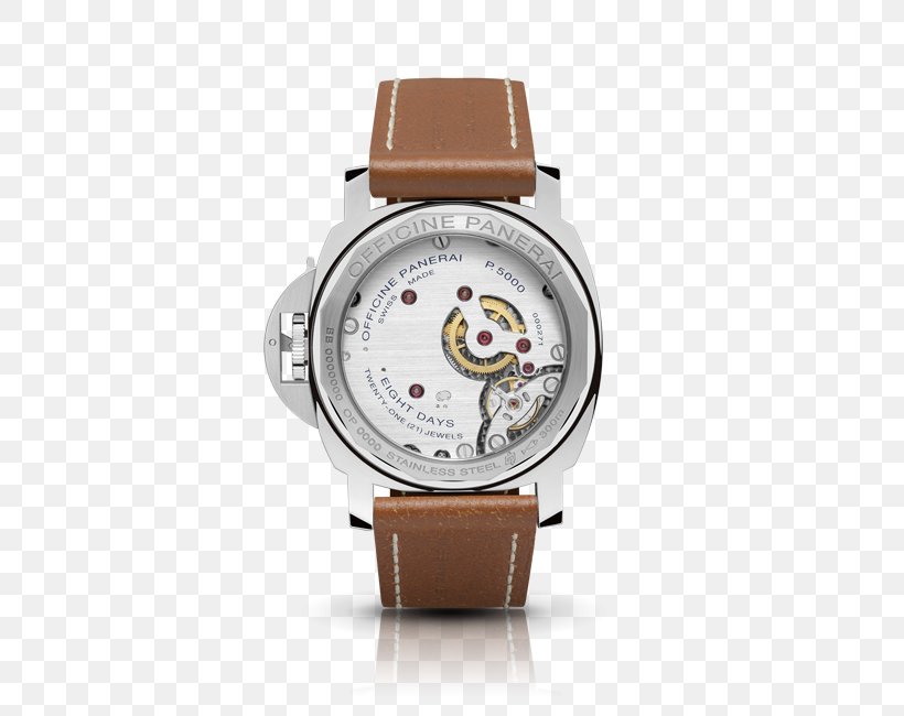 Panerai Men's Luminor Marina 1950 3 Days Panerai Luminor Base 8 Days Acciaio Watch Strap, PNG, 410x650px, Panerai, Brand, Clock, Metal, Movement Download Free