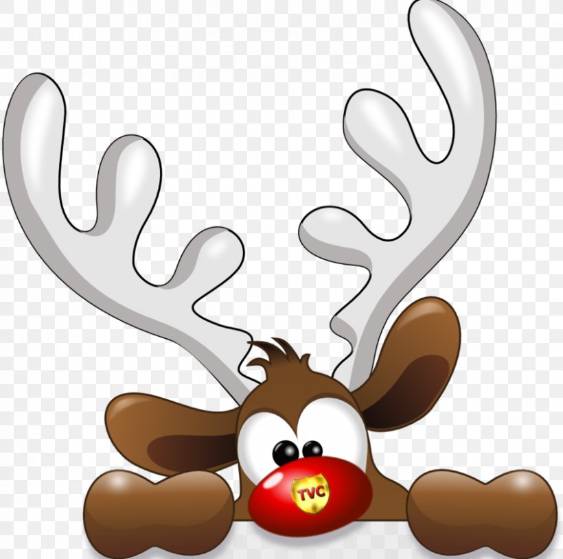 Rudolph Reindeer Santa Claus Christmas Clip Art, PNG, 848x843px, Rudolph, Animation, Antler, Arts, Cartoon Download Free