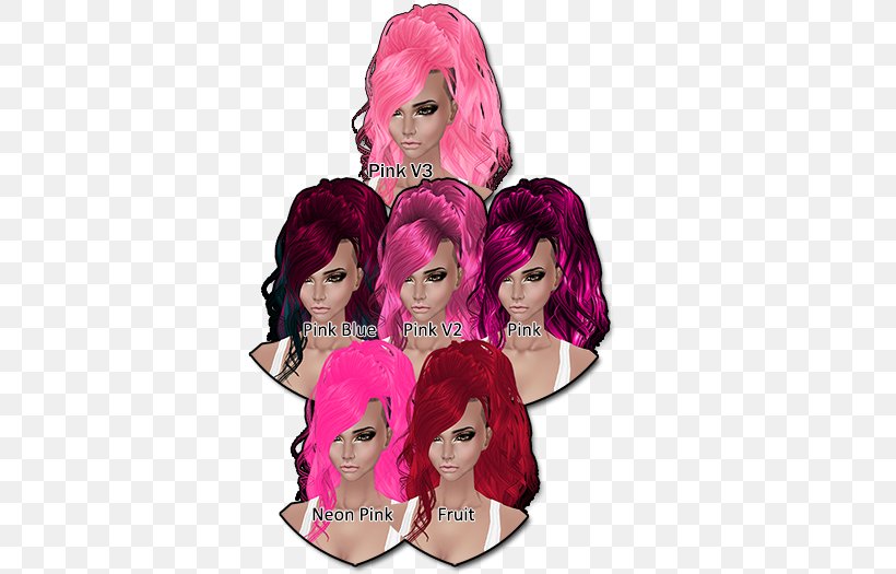 Wig Brown Hair Pink M, PNG, 500x525px, Wig, Brown, Brown Hair, Fashion Accessory, Hair Download Free