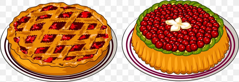 Apple Pie Cherry Pie Tart Blueberry Pie Strawberry Pie, PNG, 2244x775px, Apple Pie, Apple, Baked Goods, Baking, Berry Download Free