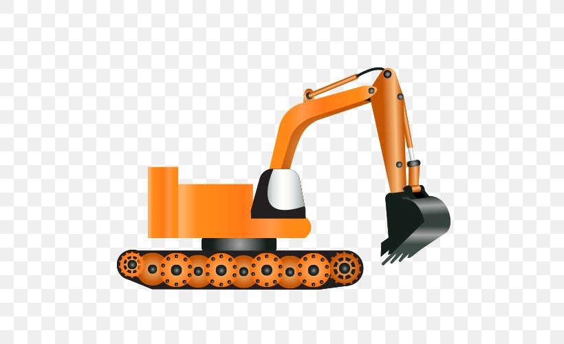 Excavator Heavy Equipment Icon, PNG, 500x500px, Excavator, Architectural Engineering, Bucket, Cartoon, Concrete Mixer Download Free