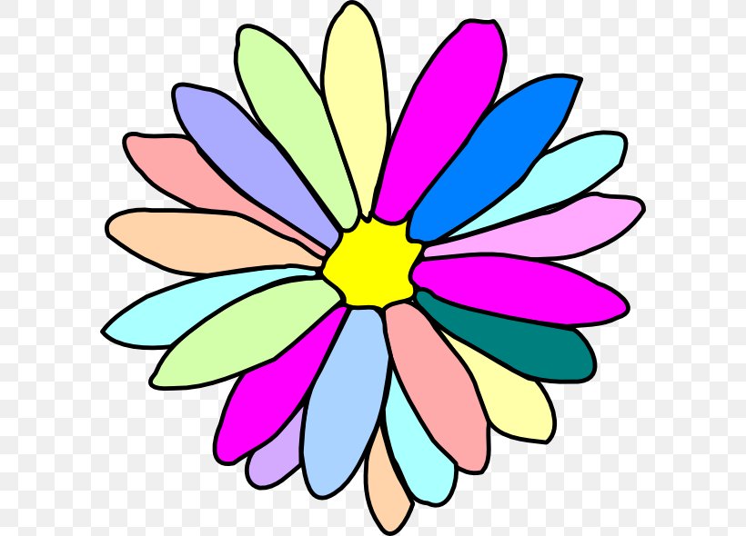 Flower Drawing Clip Art, PNG, 600x590px, Flower, Art, Artwork, Clip Art, Color Download Free