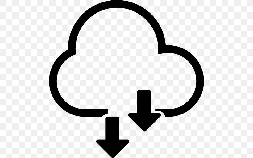 Cloud Storage Cloud Computing Computer Data Storage, PNG, 512x512px, Cloud Storage, Area, Black And White, Cloud Computing, Computer Data Storage Download Free