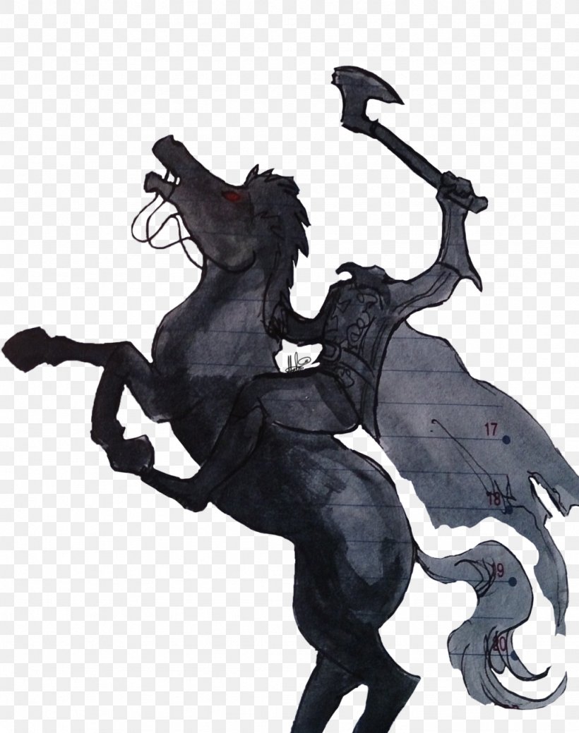 The Legend Of Sleepy Hollow Headless Horseman, PNG, 1024x1298px, Legend Of Sleepy Hollow, Art, Black And White, Drawing, Fan Art Download Free