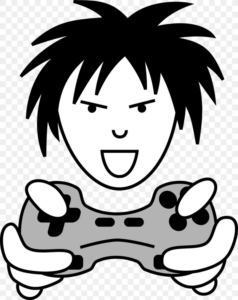 Video Games Gamer أبو خشم Gaming Disorder, PNG, 1016x1280px, Video Games, Art, Artwork, Black, Black And White Download Free