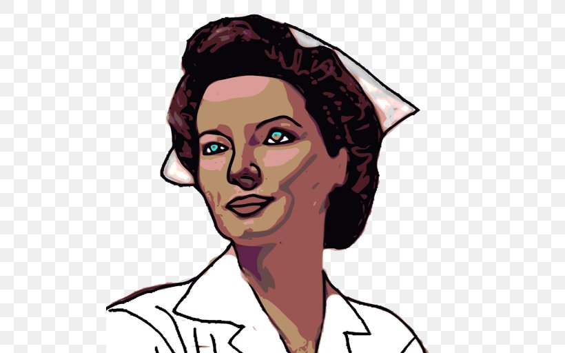 Mary Eliza Mahoney Nursing Nurse's Cap Health Care Clip Art, PNG, 512x512px, Watercolor, Cartoon, Flower, Frame, Heart Download Free