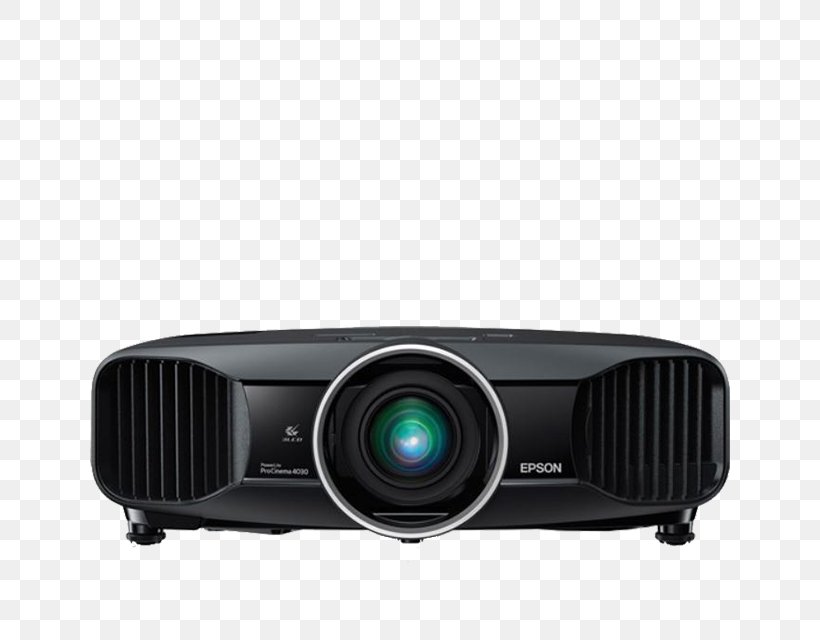 Multimedia Projectors Home Theater Systems 3LCD Epson PowerLite Pro Cinema 6010, PNG, 640x640px, 3d Film, Projector, Cinema, Electronics, Epson Download Free