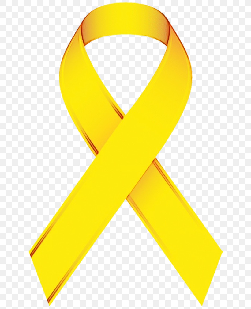 Yellow Line Ribbon, PNG, 640x1008px, Watercolor, Line, Paint, Ribbon, Wet Ink Download Free