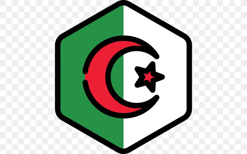 Algeria Clip Art, PNG, 512x512px, Algeria, Area, Flag, Flag Of Algeria, Green Download Free