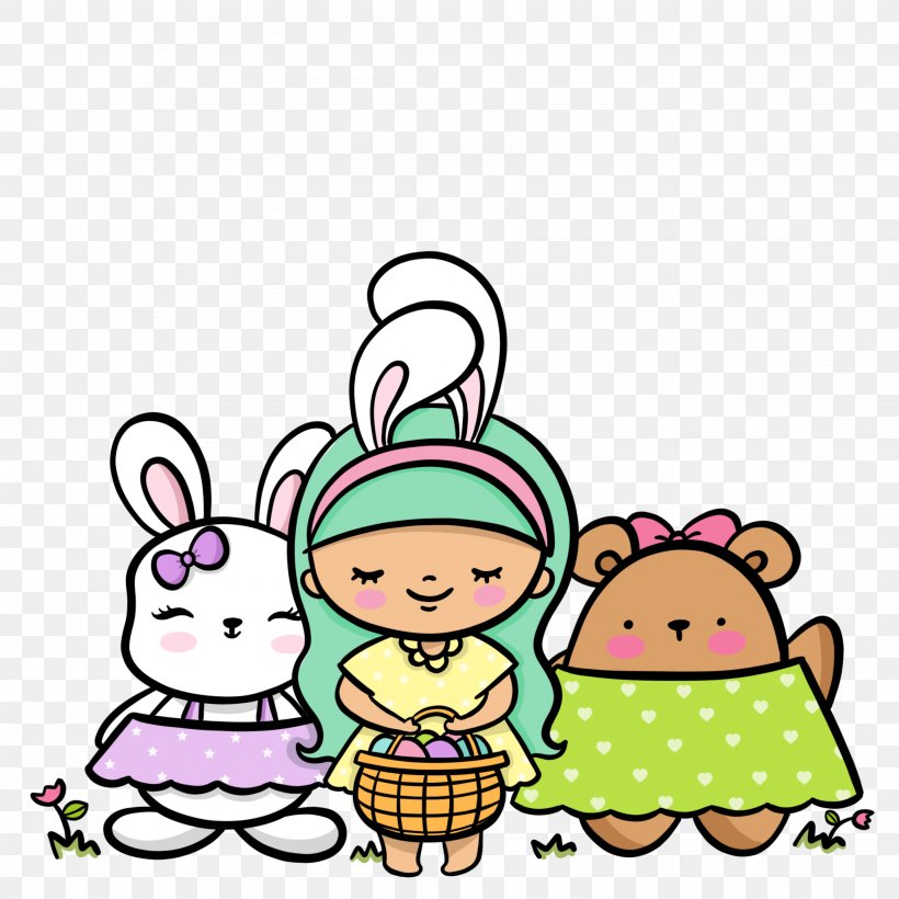 Happy Easter Background, PNG, 2048x2048px, Littlebits, Animal, Cartoon, Child, Drawing Download Free