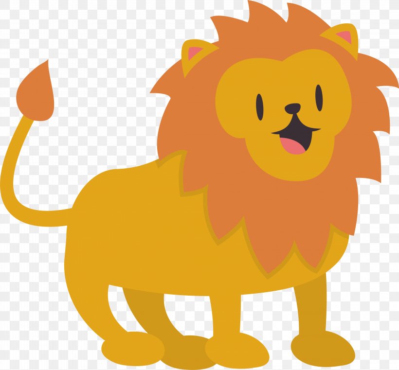 Lion Adobe Illustrator Clip Art, PNG, 4475x4157px, Lion, Art, Big Cats, Carnivoran, Cartoon Download Free