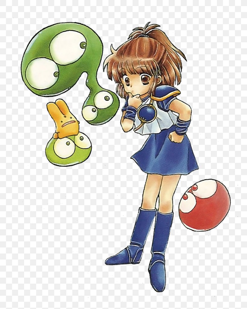 Puyo Puyo Super Puzzle Fighter II Turbo なぞぷよ Clip Art, PNG, 761x1024px, Watercolor, Cartoon, Flower, Frame, Heart Download Free