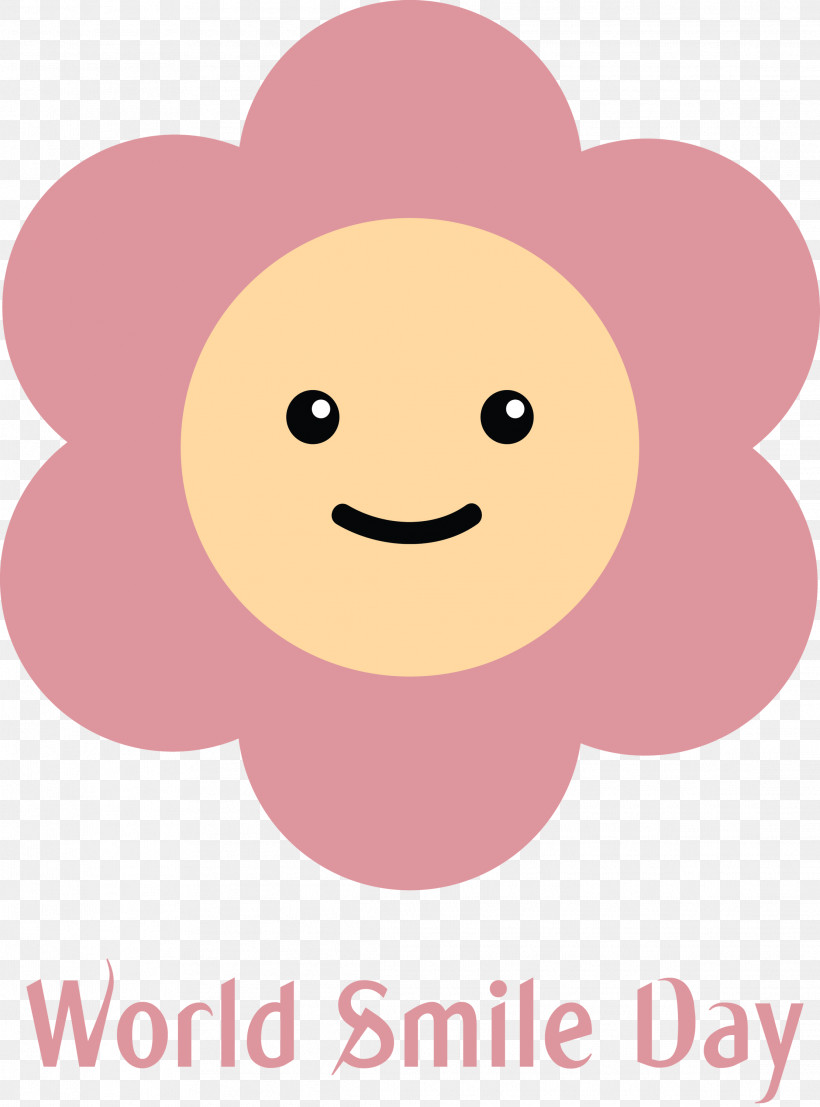 World Smile Day Smile Day Smile, PNG, 2222x3000px, World Smile Day, Cartoon, Face, Flower, Geometry Download Free