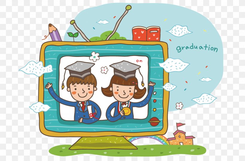 Cartoon Illustration, PNG, 1266x832px, First Day Of School, Area, Cartoon, Child, Clip Art Download Free