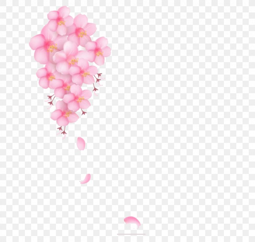 Cherry Blossom Pink, PNG, 1024x974px, Cherry Blossom, Blossom, Cerasus, Cherry, Heart Download Free