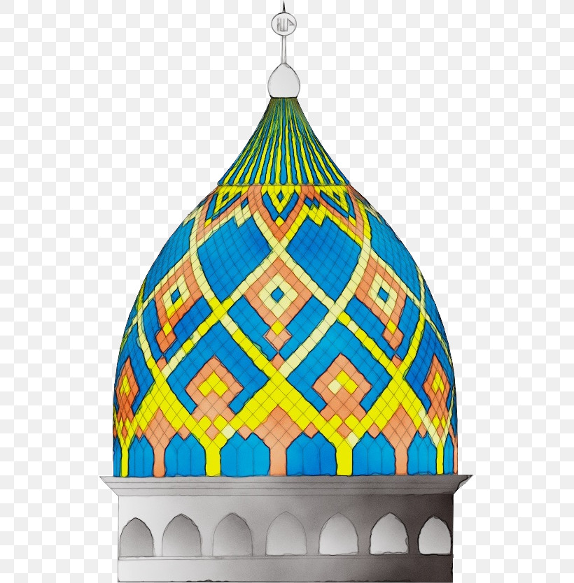 Islamic Architecture, PNG, 535x834px, Watercolor, Architecture, Dome, Dome Of The Rock, Drawing Download Free