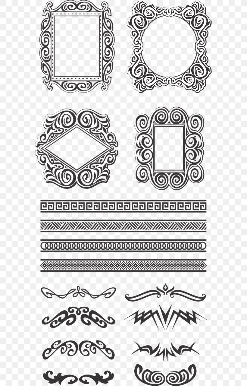 Motif Frame, PNG, 640x1280px, Arabesque, Cuadro, Frame Rate, Line Art, Motif Download Free