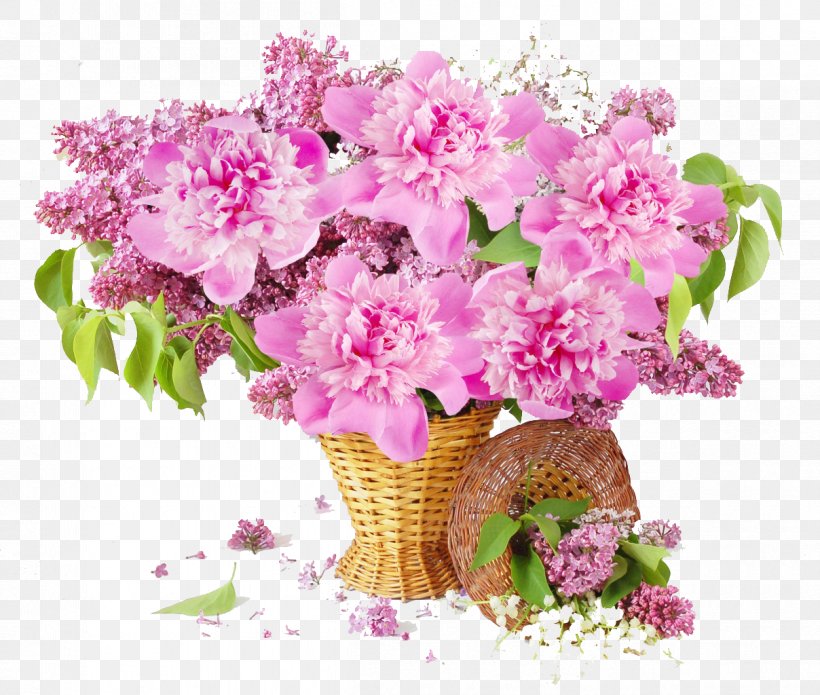 Peony Flower Desktop Wallpaper Basket Pink, PNG, 1208x1024px, Peony, Artificial Flower, Basket, Blossom, Color Download Free