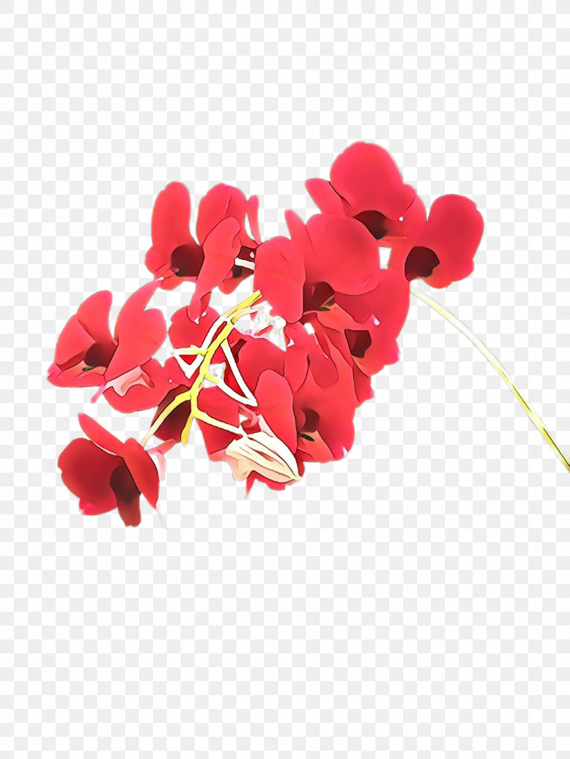 Red Flower Petal Plant Leaf, PNG, 1732x2307px, Red, Cut Flowers, Dendrobium, Flower, Leaf Download Free