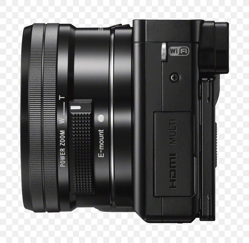 Sony α6000 Microphone Mirrorless Interchangeable-lens Camera 索尼, PNG, 800x800px, Microphone, Autofocus, Camera, Camera Accessory, Camera Flashes Download Free