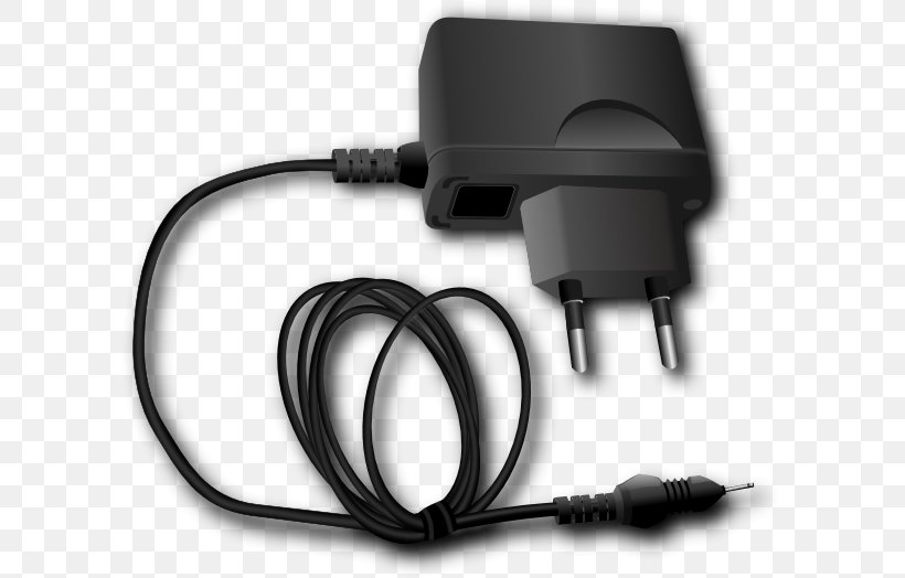 Battery Charger Mobile Phones Clip Art, PNG, 600x524px, Battery Charger, Ac Adapter, Ac Power Plugs And Sockets, Adapter, Cable Download Free