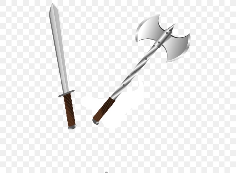 Battle Axe Weapon Sword Clip Art, PNG, 504x600px, Axe, Battle Axe, Classification Of Swords, Cold Weapon, Hammer Download Free