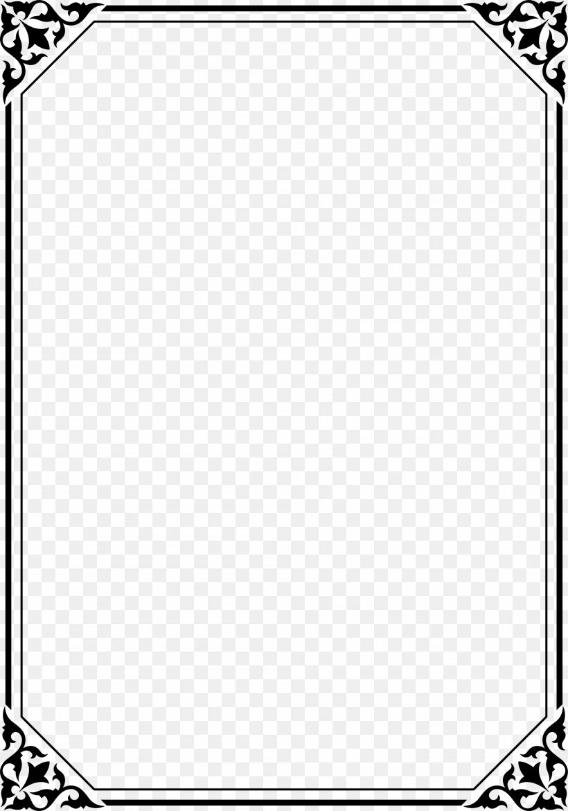 Black Frame, PNG, 2000x2854px, Information, Area, Black, Black And White, Data Download Free