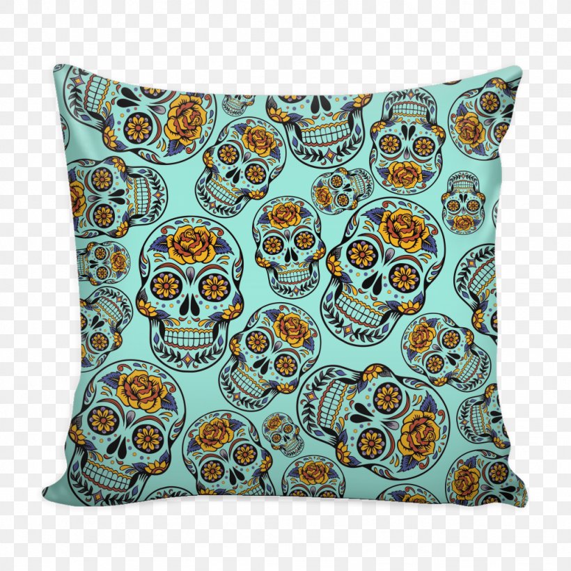 Throw Pillows Cushion Mexico Halloween Costume, PNG, 1024x1024px, Throw Pillows, Brown, Cushion, Day Of The Dead, Goldenrod Download Free