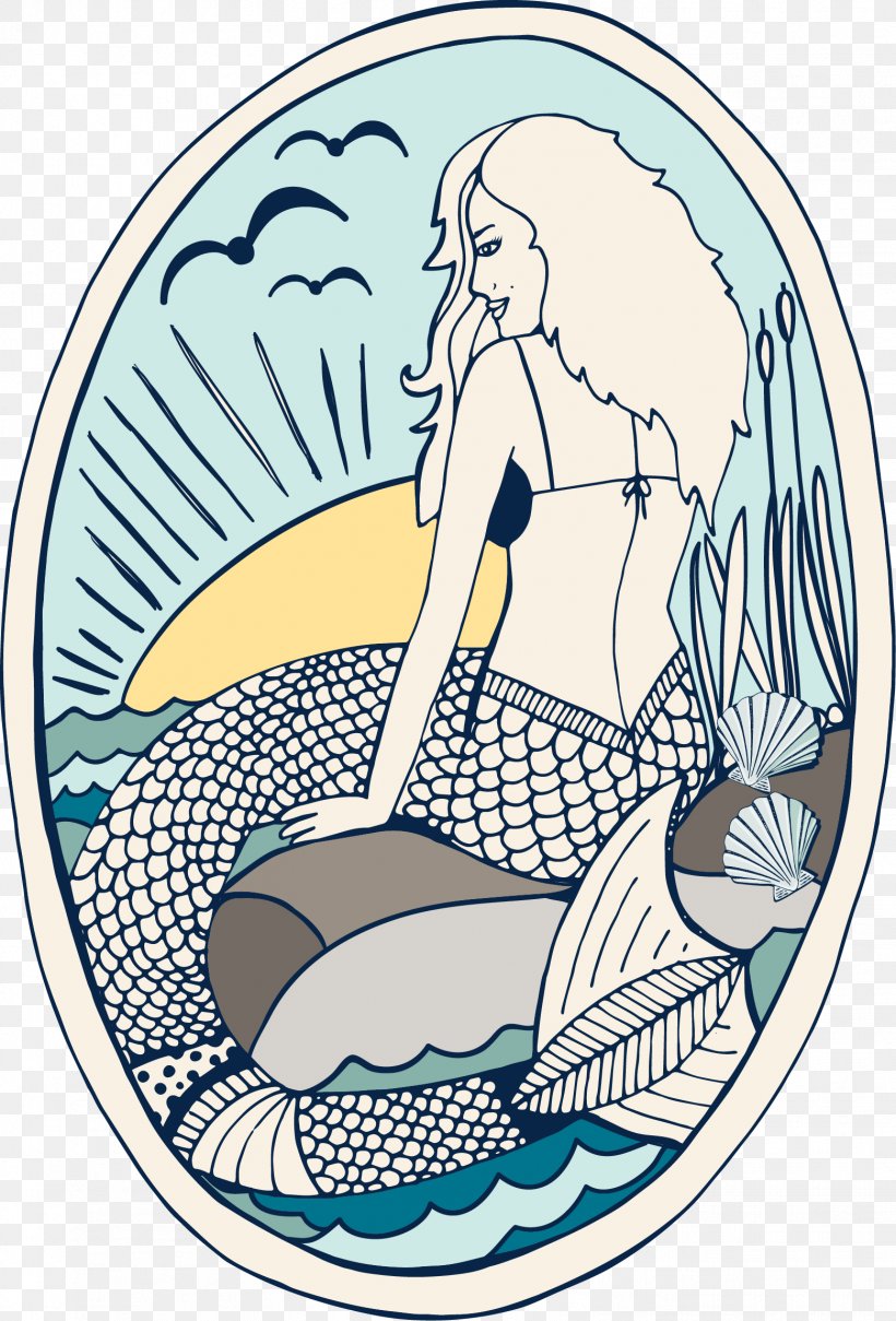 Art Mermaid, PNG, 1559x2299px, Art, Area, Artwork, Cartoon, Character Download Free