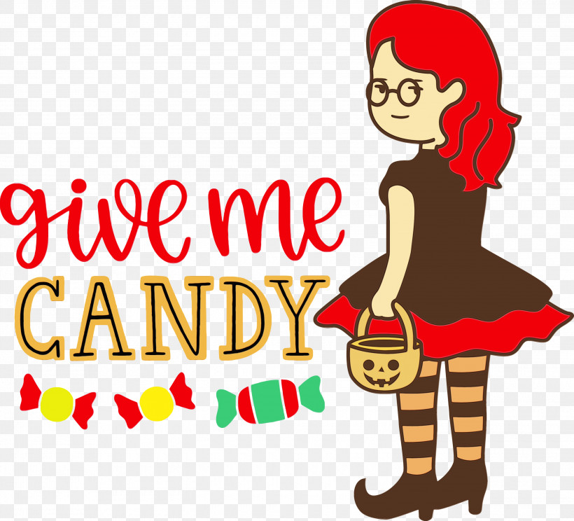 Christmas Day, PNG, 3000x2725px, Give Me Candy, Behavior, Cartoon, Christmas Day, Halloween Download Free