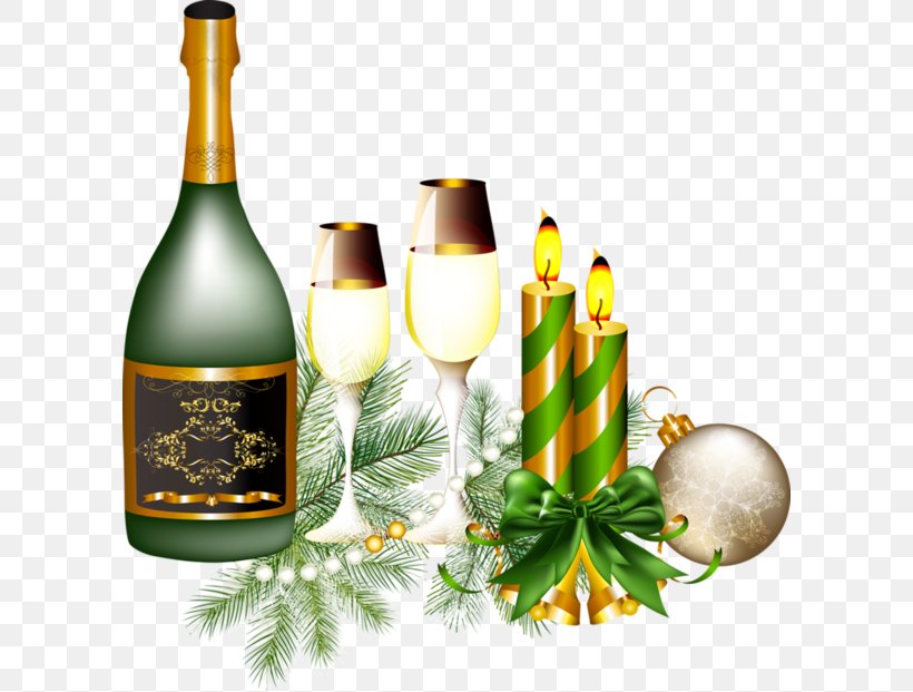 Christmas Day New Year Champagne Holiday, PNG, 600x621px, Christmas Day, Alcohol, Birthday, Blog, Bottle Download Free