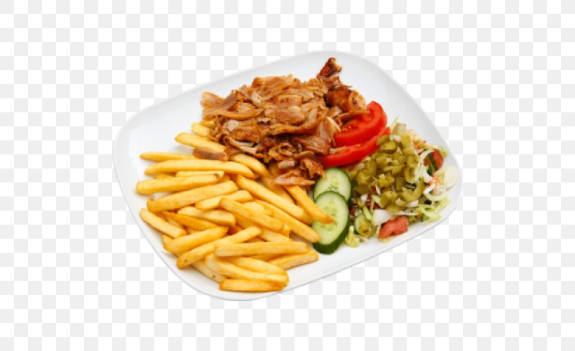 French Fries European Cuisine Doner Kebab Kapsalon, PNG, 500x500px, French Fries, American Food, Cuisine, Dish, Doner Kebab Download Free
