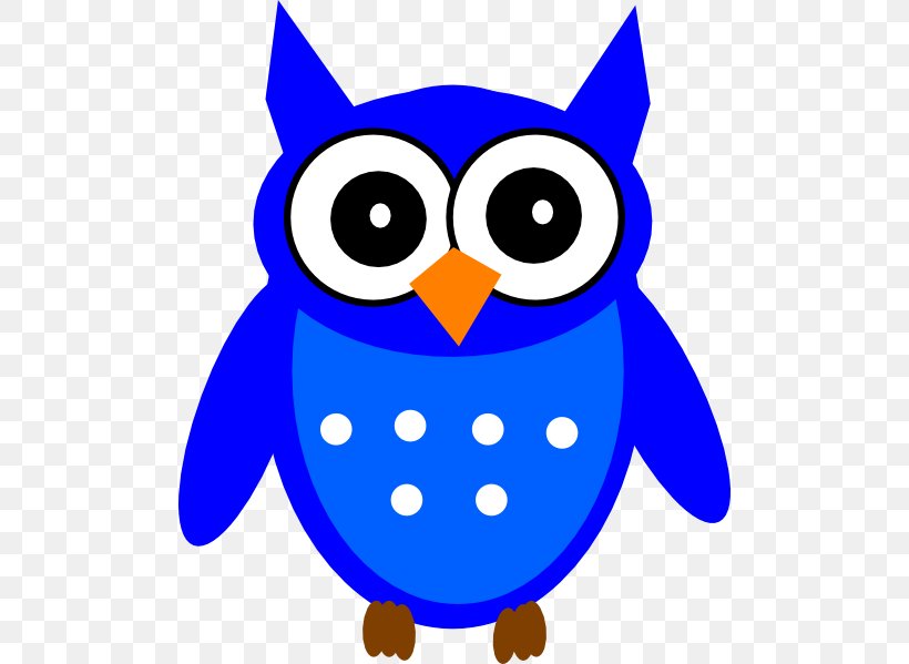 Owl Bird Clip Art, PNG, 498x599px, Owl, Artwork, Beak, Bird, Blue Download Free