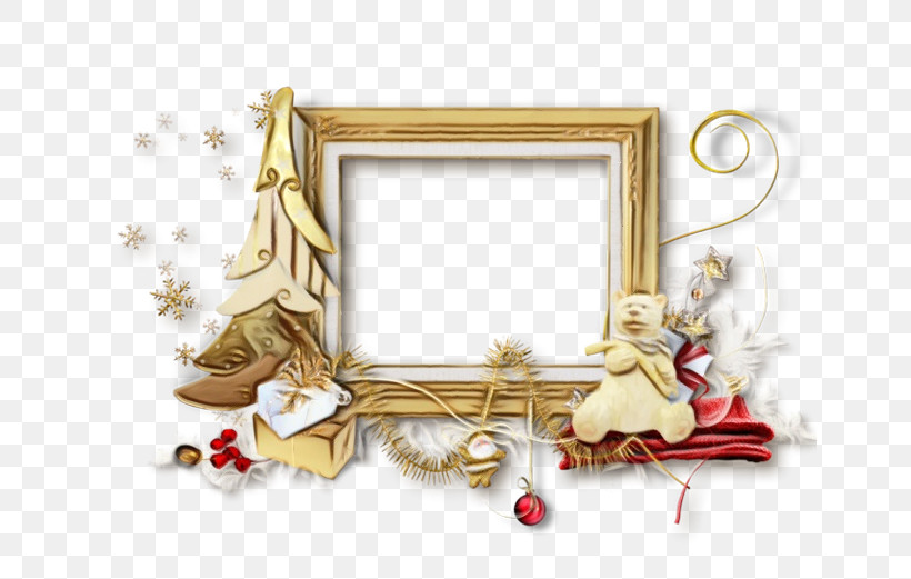 Picture Frame, PNG, 650x521px, Watercolor, Christmas Day, Christmas Decoration, Christmas Ornament, Christmas Stocking Download Free