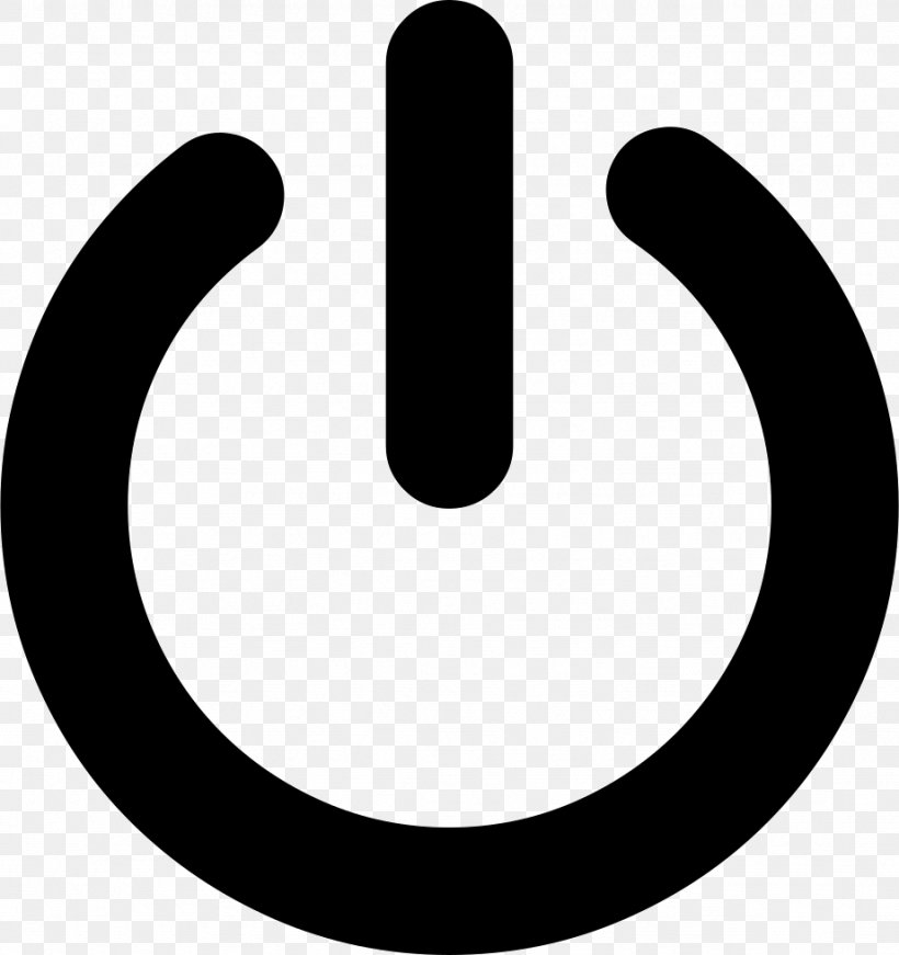 Power Symbol, PNG, 922x980px, Power Symbol, Black And White, Button, Computer, Finger Download Free