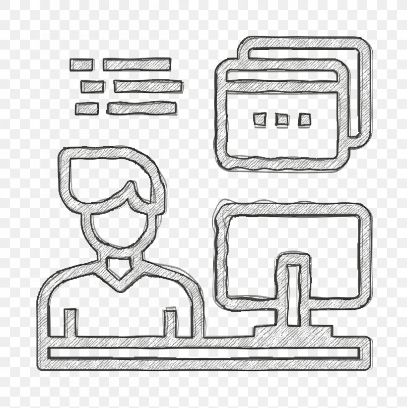 Worker Icon Programmer Icon Web Design And Optimization Icon, PNG, 1250x1256px, Worker Icon, Black And White M, Door, Door Handle, Handle Download Free