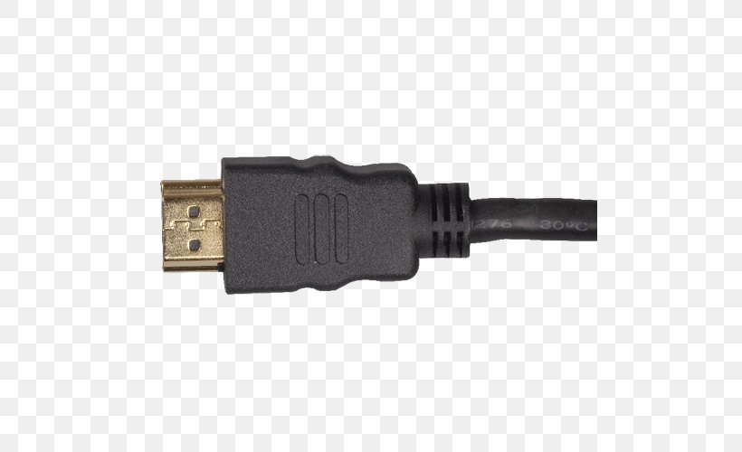 HDMI Digital Video RCA Connector Electrical Cable Adapter, PNG, 500x500px, Hdmi, Adapter, Audio, Cable, Data Transfer Cable Download Free
