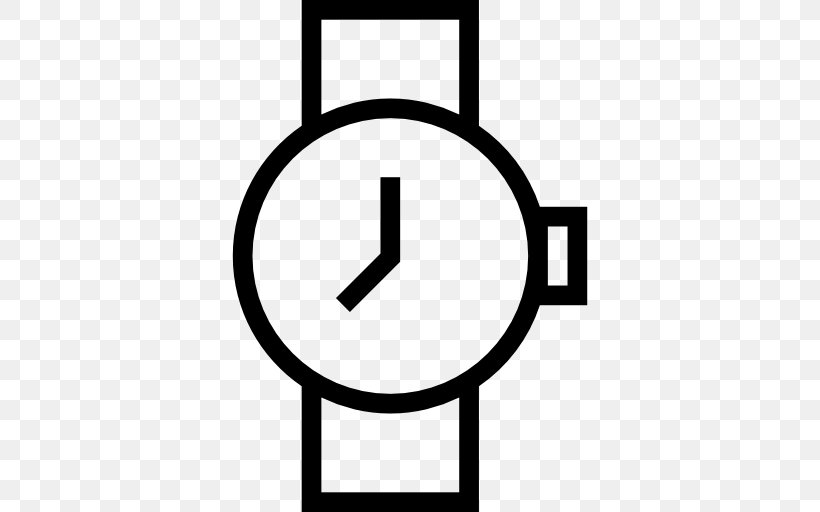 Watch, PNG, 512x512px, Watch, Area, Black And White, Brand, Clock Download Free