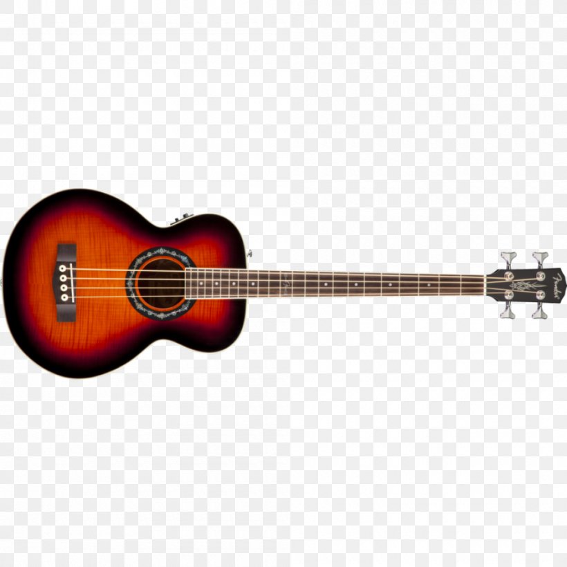 Fender Precision Bass Musical Instruments Bass Guitar Acoustic Guitar, PNG, 1000x1000px, Watercolor, Cartoon, Flower, Frame, Heart Download Free