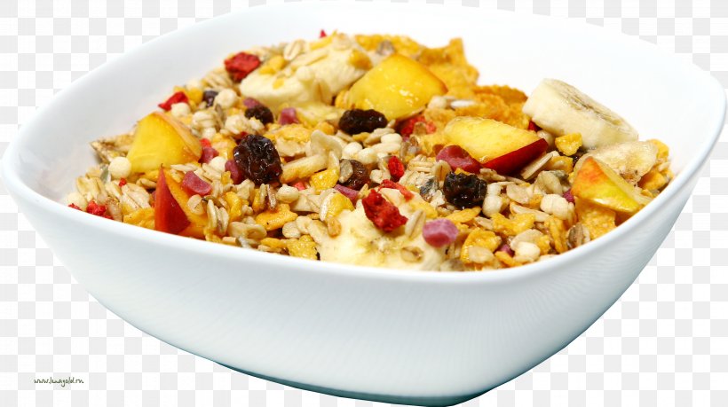 Muesli Breakfast Food Fruit Cereal, PNG, 3094x1734px, Muesli, Breakfast, Breakfast Cereal, Cereal, Commodity Download Free
