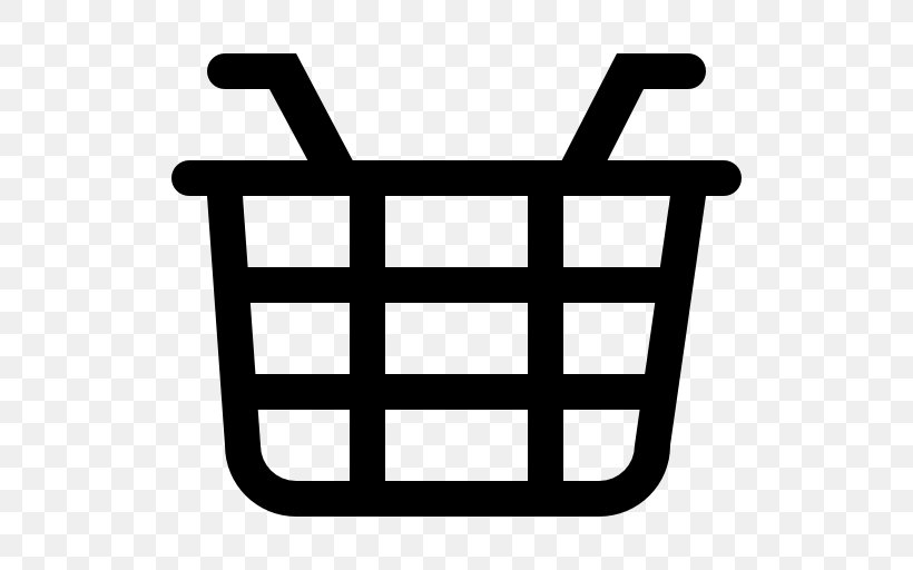 Shopping Cart Online Shopping Basket, PNG, 512x512px, Shopping Cart, Area, Basket, Black, Black And White Download Free