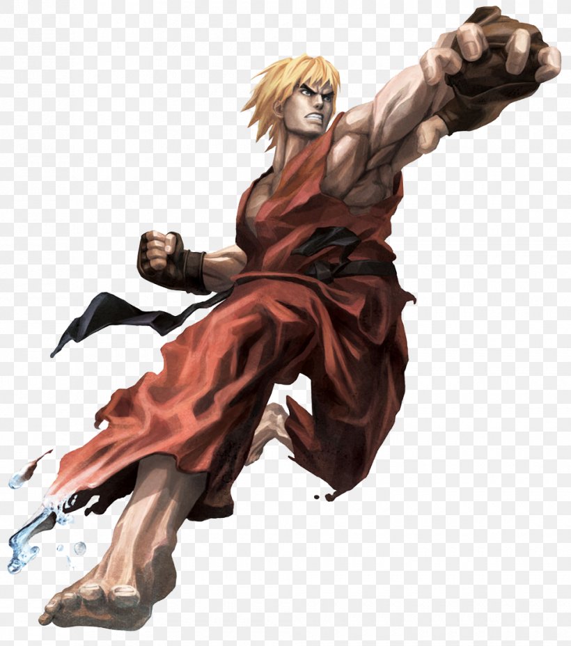 Street Fighter IV Street Fighter II: The World Warrior Ken Masters Ryu, PNG, 980x1110px, Watercolor, Cartoon, Flower, Frame, Heart Download Free