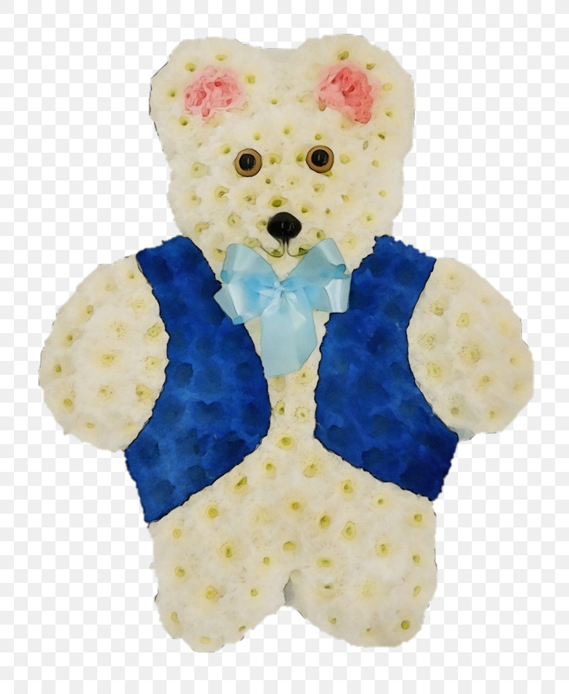 Teddy Bear, PNG, 797x1000px, Watercolor, Bears, Funeral, Paint, Plush Download Free