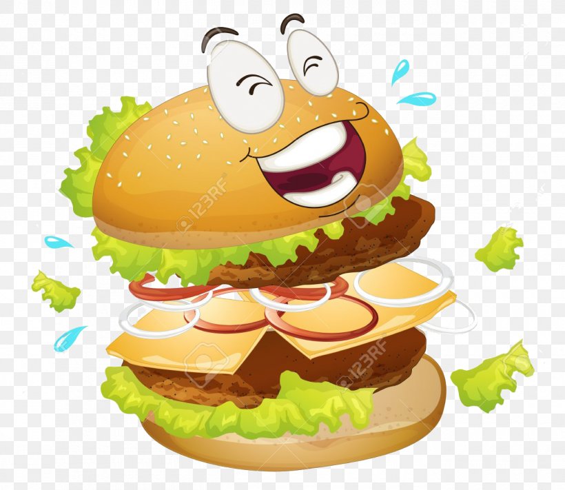 Hamburger Cheeseburger French Fries Fast Food, PNG, 1300x1128px, Hamburger, Burger King, Cartoon, Cheeseburger, Cuisine Download Free