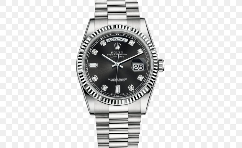 Rolex Submariner Rolex Day-Date Watch Rolex President Perpetual Day-Date, PNG, 500x500px, Rolex Submariner, Automatic Watch, Brand, Colored Gold, Counterfeit Watch Download Free