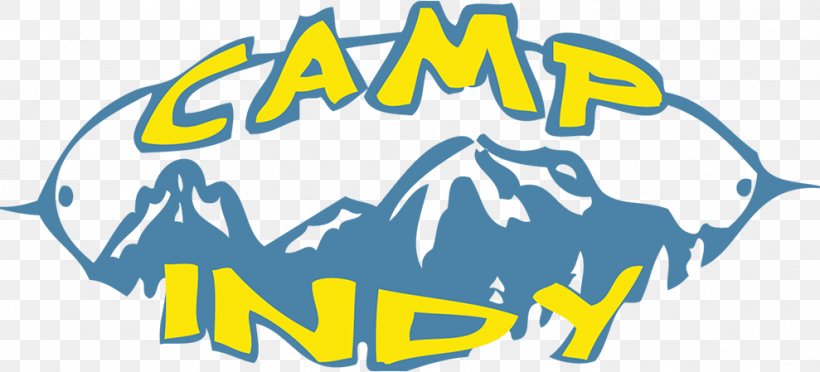 Camp Indy Indianapolis Graphic Design Clip Art, PNG, 989x449px, Indianapolis, Area, Artwork, Brand, Cartoon Download Free